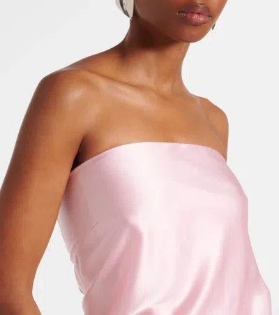 The Sei Draped Strapless Gown