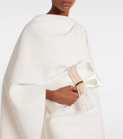 Jimmy Choo Zandra Embellished Satin Clutch