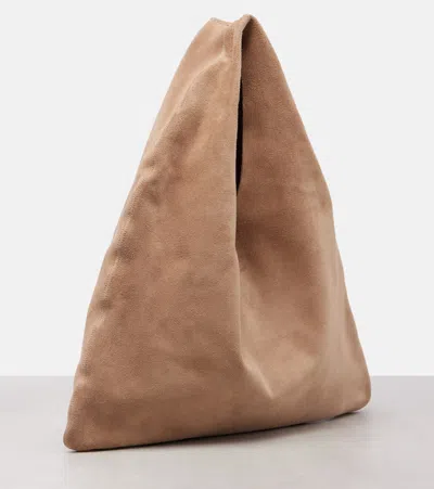 BINDLE S号绒面革托特包