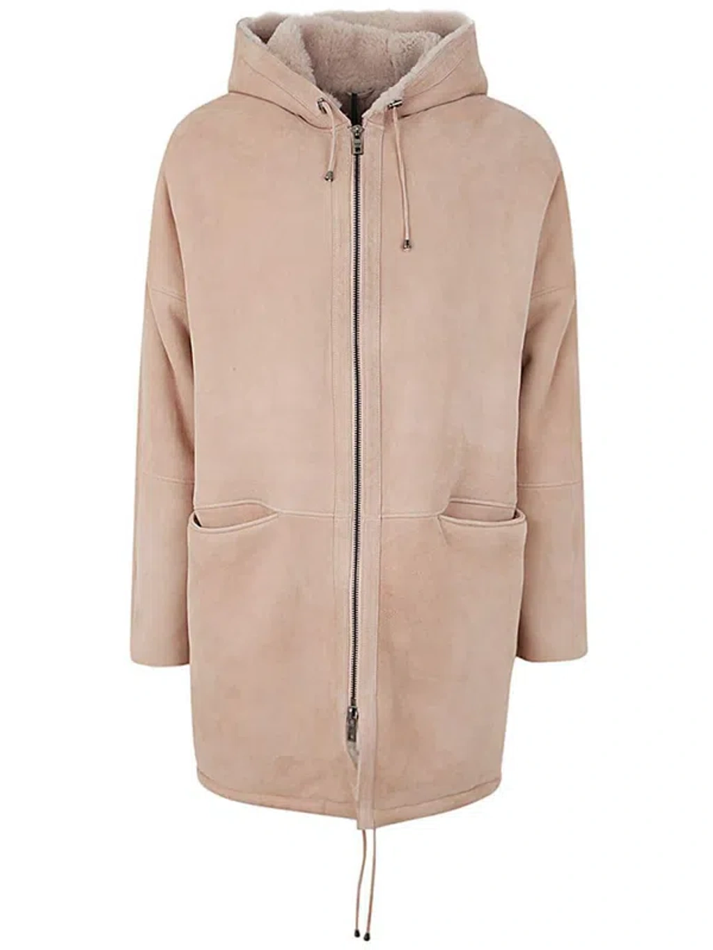 コートその他 Giorgio Brato SHEEPSKIN PARKA WITH HOOD Giorgio Brato Sheepskin Parka With Hood Clothing In White