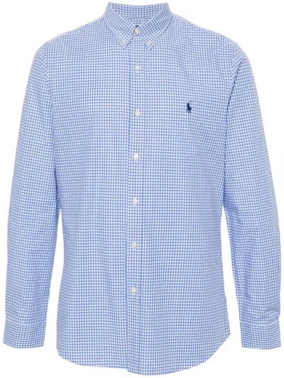 Polo Ralph Lauren Slim Fit Checked Stretch Poplin Shirt