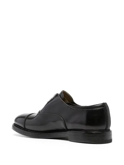 Premiata Lace-up Leather Derby Shoes