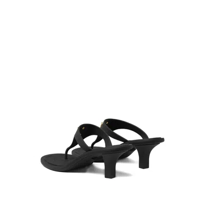 Versace Gianni Ribbon Thong Mules