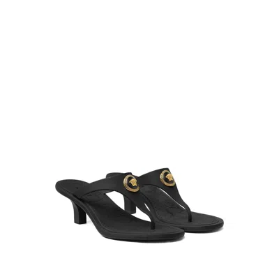Versace Gianni Ribbon Thong Mules