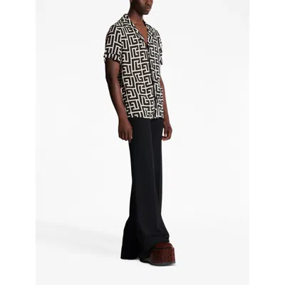 Balmain Shirts In Black