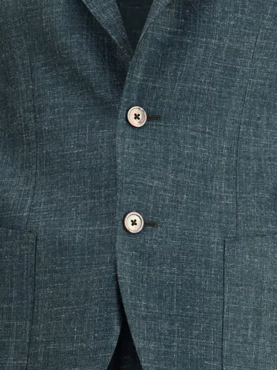 Gi Capri Textured Two-button Suit