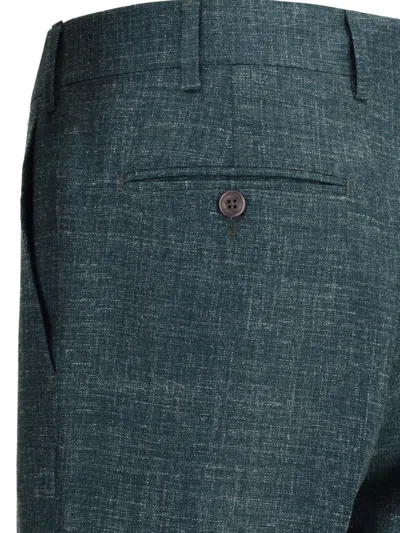 Gi Capri Textured Two-button Suit
