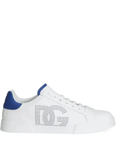 Dolce & Gabbana Sneakers From The Portofino Line In Nappa Leather