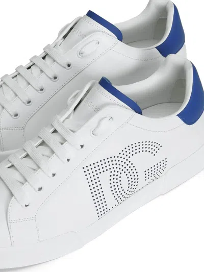 Dolce & Gabbana Sneakers From The Portofino Line In Nappa Leather