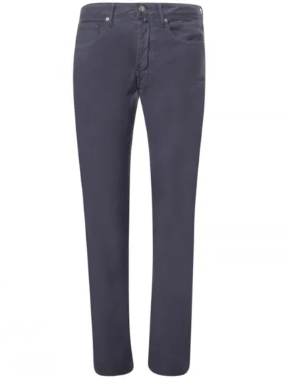 Incotex Trousers With Back And Front Pockets