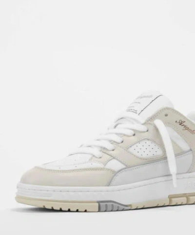 Axel Arigato Neutral Area Lo Leather Sneakers
