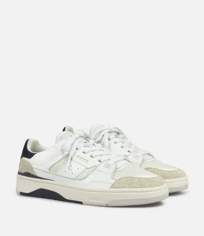 Axel Arigato Clay Sneaker Sneakers In White Suede And Leather
