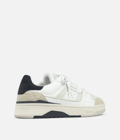Axel Arigato Clay Sneaker Sneakers In White Suede And Leather