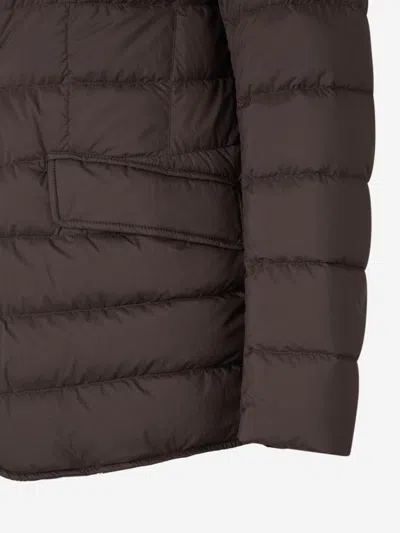 Herno Layered Effect Quilted Coat