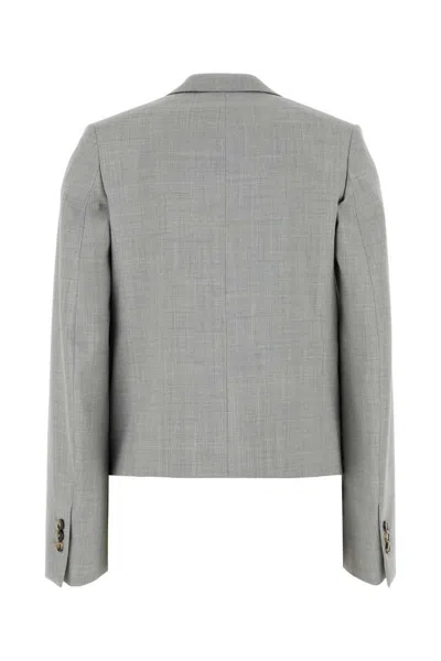 Loewe Single-breasted Jacket With Wide Sleeves