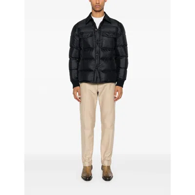Tom Ford "techno Satin" Padded Jacket