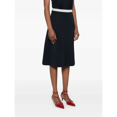 Max Mara Timeless Blue Skirts