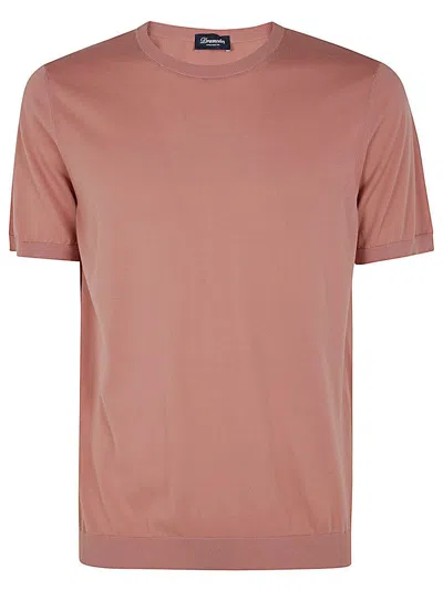 Drumohr Suéter Cuello Redondo - Rosado