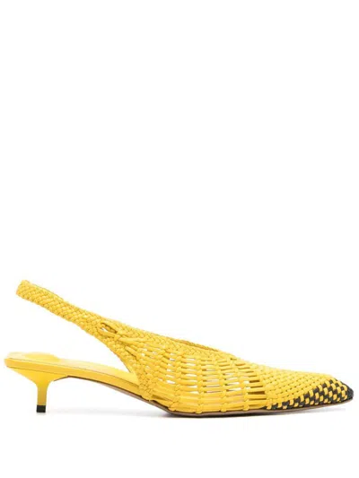 Jacquemus Cubisto Banane Pointed Toe Slingback Pump