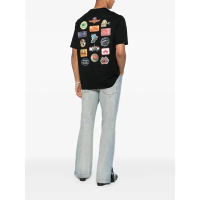 Amiri Graphic Print Cotton T-shirt With Multicolored Back