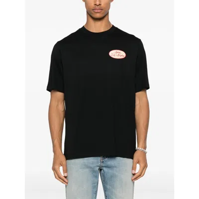 Amiri Graphic Print Cotton T-shirt With Multicolored Back