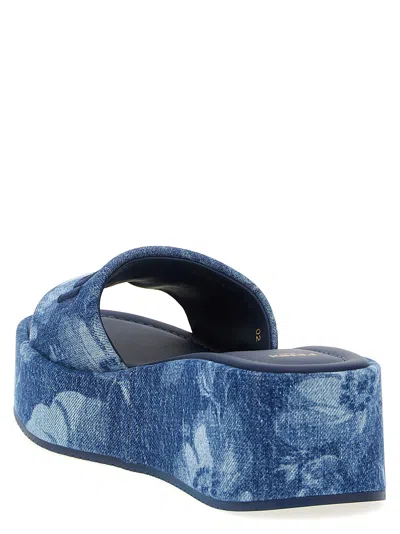 Fendi Sunny Slides With Open Toe And Platform Sole