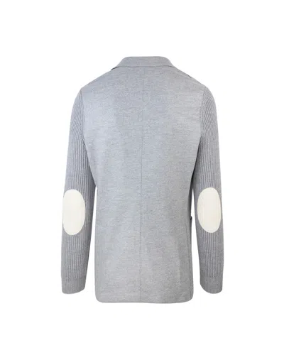 Eleventy Grey Single Breasted Jacket