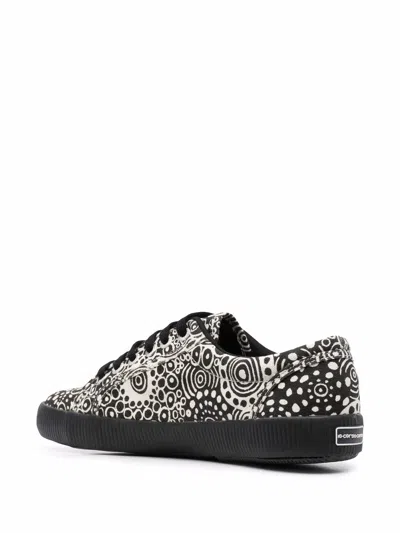 Superga Printed Lo-top Sneakers In White