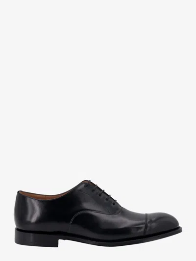Church's Polished Leather Lace-up Shoes In Black