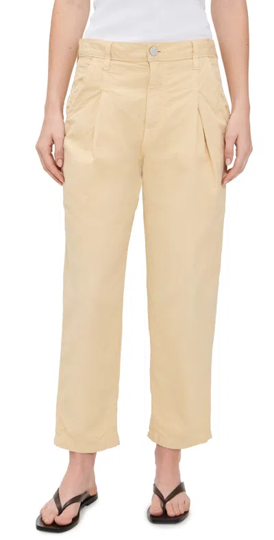 Amo Easy Army Trouser In Creme Brulee