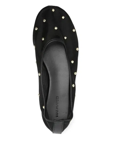 Dear Frances Mesh Stud-detail Balla Ballet Flats