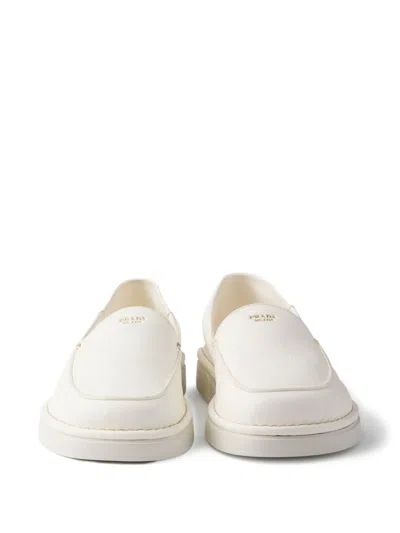 Prada Leather Slip-ons