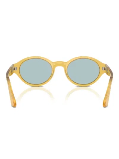 Persol Miele Acetate Sunglasses In Yellow