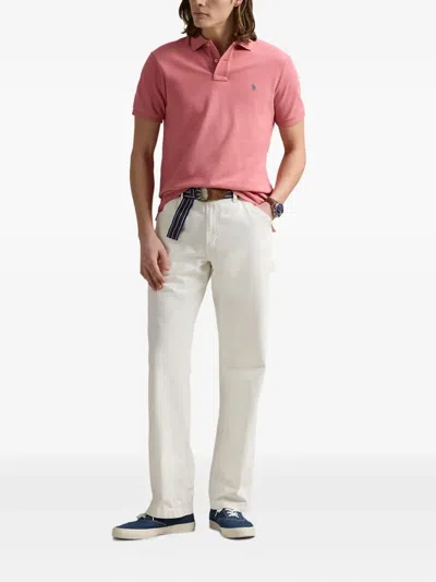 Polo Ralph Lauren Player Logo Slim Fit Pique Polo