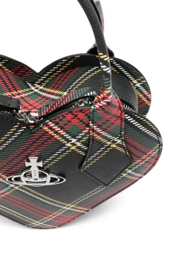 Vivienne Westwood Borsa A Mano Josephine Heart In Similpelle Stampata Donna