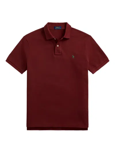 Polo Ralph Lauren Cotton Polo In Red