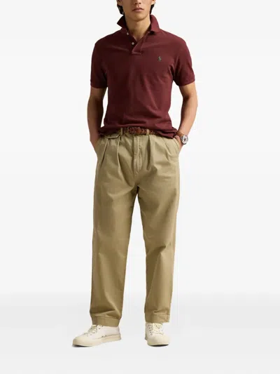Polo Ralph Lauren Cotton Polo In Red