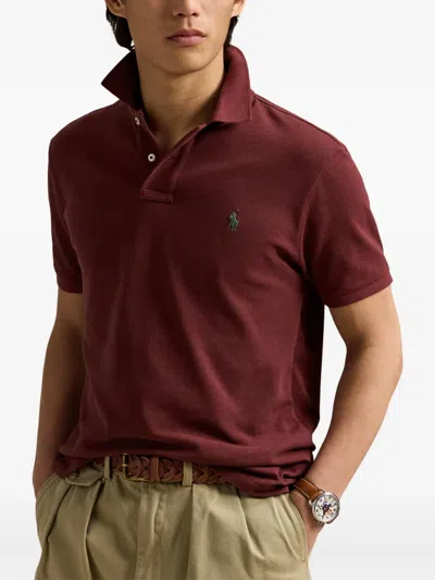 Polo Ralph Lauren Cotton Polo In Red