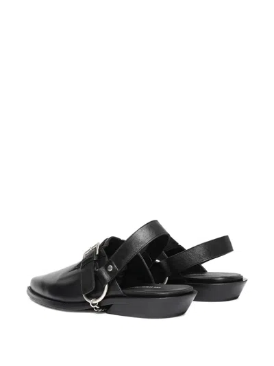 VILMU POINTY 扣环缀饰穆勒鞋