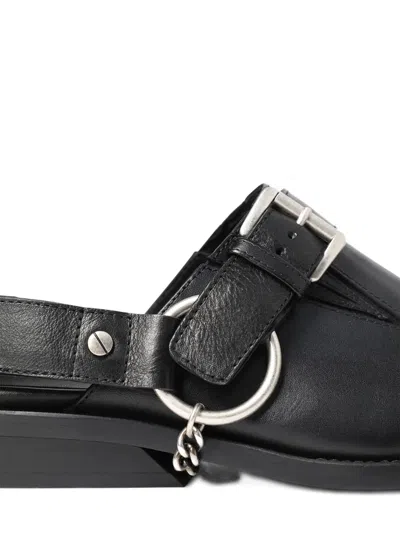 VILMU POINTY 扣环缀饰穆勒鞋