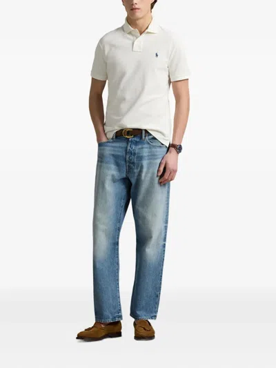 Polo Ralph Lauren Custom Slim Fit Mesh Polo