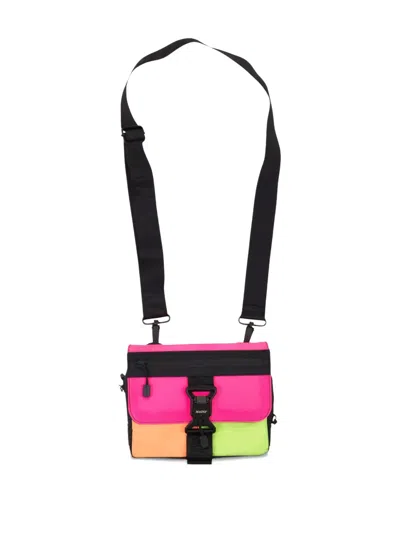 Mains Colour-block Messenger Bag