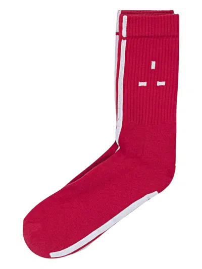 Mains Logo-detailed Socks In Multi