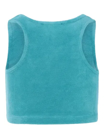 LOGO刺绣短款坦克背心