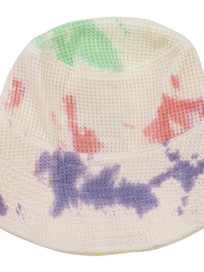 Who Decides War Roygbiv Peak Through Bucket Hat - Ivory/multi