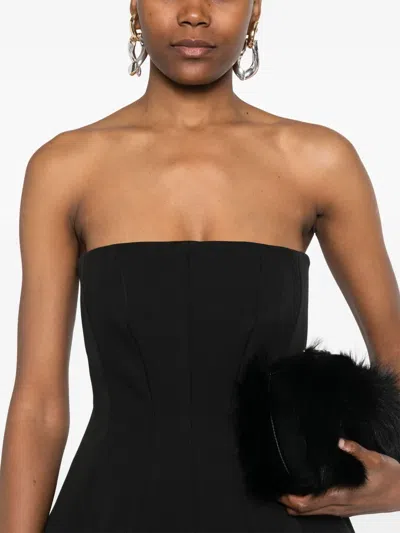 Max Mara Strapless Bustier Dress Side Pockets