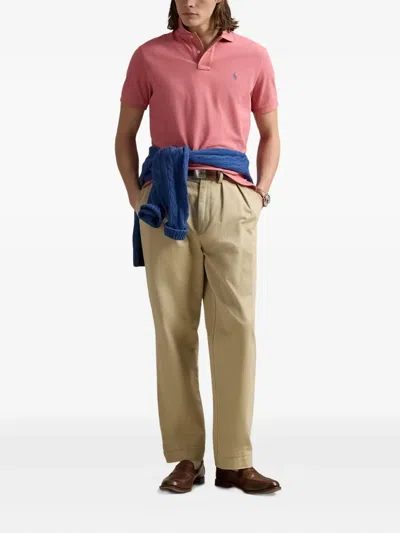 Polo Ralph Lauren Player Logo Slim Fit Pique Polo