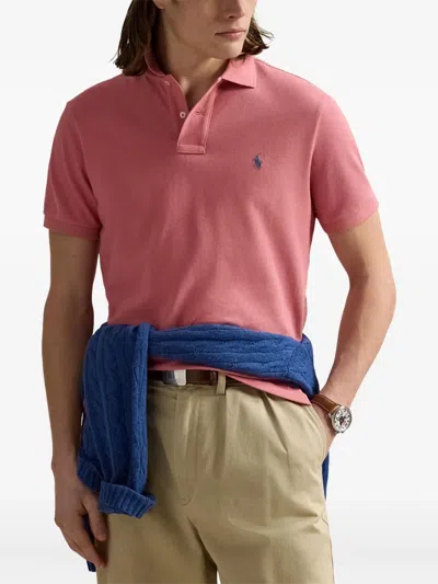 Polo Ralph Lauren Player Logo Slim Fit Pique Polo