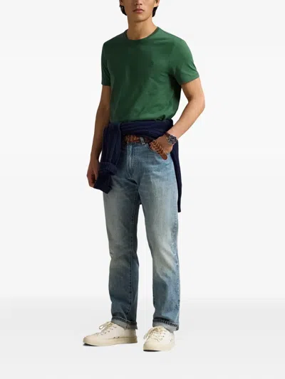Polo Ralph Lauren Crew-neck Embroidered T-shirt