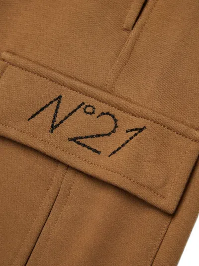N°21 Pantaloni Jogger In Felpa Con Maxi Tasca